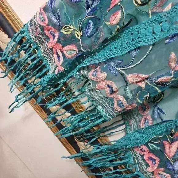 EUC! Marca amit sheer swimsuit coverup! - Picture 4 of 5